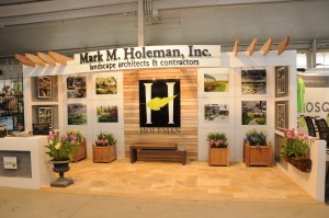 Award Winning Booth at the 2013 Flower and Patio Show