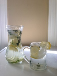 Lemon Herb Glass